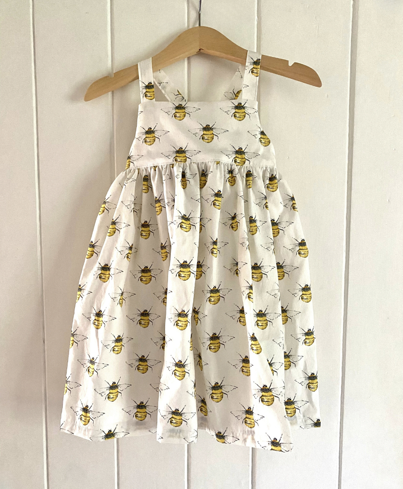 SALE Bee Print Sundress Age 2