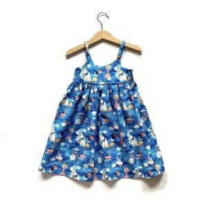SALE Sea/Wave Print Sundress Age 3